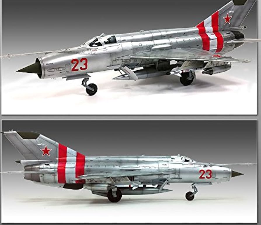 Amazon | Academy MIG-21ソ連空軍型＆輸出型 20/5000 MIG-21 Soviet